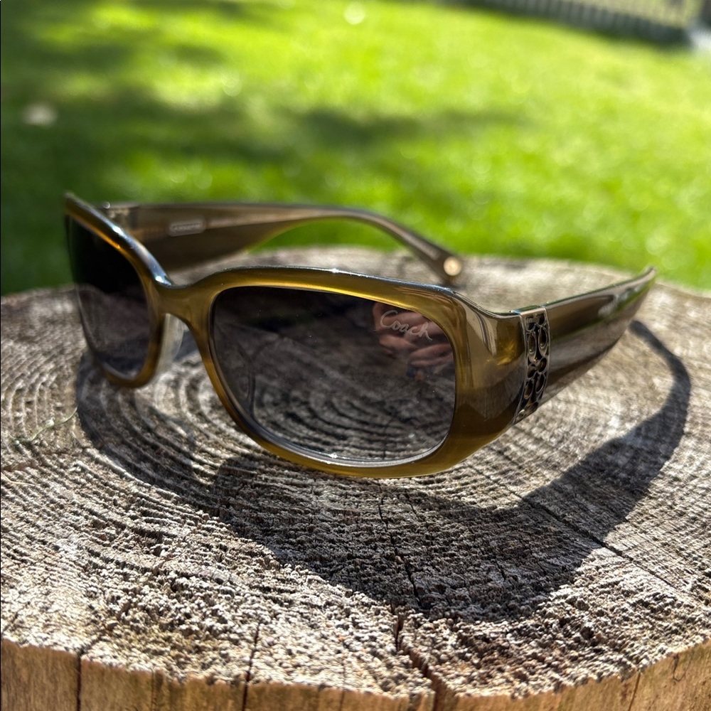 Coach Olive Green Sunglasses